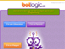 Tablet Screenshot of botlogic.us